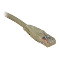 thumbnail image 2 of Eaton Tripp Lite Series Cat5e 350 MHz Molded (UTP) Ethernet Cable (RJ45 M/M), PoE - Gray, 50 ft. (15.24 m) - Patch cable - RJ-45 (M) to RJ-45 (M) - 50 ft - UTP - CAT 5e - molded, stranded - gray, 2 of 2
