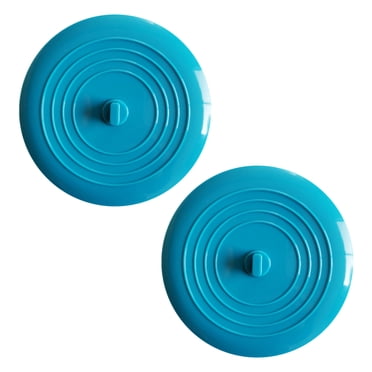 Dvkptbk Sink Plug Tub Stopper Bathtub Stopper Drains Plug Sinks Hair Stopper Flat Cover 2Pc Home & Garden