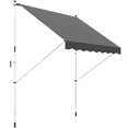 thumbnail image 1 of Outsunny Auvent Rétractable Manuel 10 X 5 Pi, Auvent Pare-Soleil pour Patio, Gris, 1 of 10