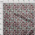 thumbnail image 3 of oneOone Rayon Aqua Blue Fabric Abstract Geometric With Texture Dress Material Fabric Print Fabric By The Yard 56 Inch Wide, 3 of 4