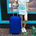 thumbnail image 2 of Miangastore Housse de Valise de Voyage Élastique Bleue pour Valises de 26 à 30 Pouces 2 Pcs Sacs de Protection, 2 of 8
