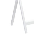 thumbnail image 4 of PJ Wood Folding TV Snack Tray Table Desk Stand, White (6-Piece Set), 4 of 10