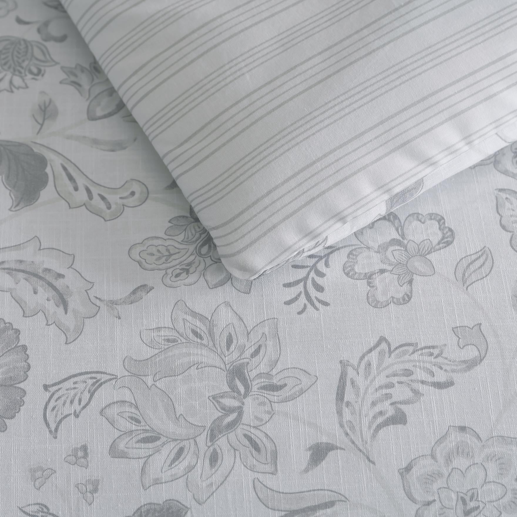 Martha Stewart Everyday Juliet Jacobean couette en coton Tres Grand