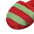 thumbnail image 3 of Dog Toy Pet Puppy Chew Squeaky Squeaker Sound Plush Slipper Shape RD+GN, 3 of 5