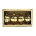 thumbnail image 3 of Holiday Time, Vintage Gold Finial Ornament, 4pk, 3 of 4