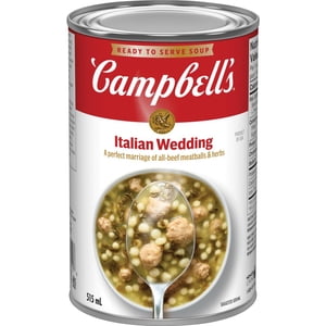 Campbell's® Prêt à servir soupe de mariage italienne, étagère stable