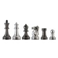 thumbnail image 4 of Bobby Fischer Pièces d'Échecs Ultimes en Métal 3,75 Po. Roi sur 9,5 Lb, 4 of 8