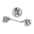 thumbnail image 4 of Window Eye Latch Gate Door Window Stainless Steel Windproof Lock Hook with Mounting Screws, 4 of 10
