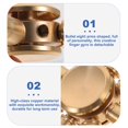 thumbnail image 4 of SNNROO Toupie de Bout des Doigts Anti-Stress Toupie de Twerking Jouets Gyroscope Métal Fidget, 4 of 6