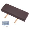thumbnail image 3 of Milaget Rallonge de Longueur de Table de Massage Housse en PU Fixation Pratique Rallonge Coussin Café, 3 of 9
