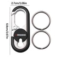 thumbnail image 2 of TopLLC Creative Car Key Chain Waist Hanging Stainless Steel Key Ring, 2 of 2
