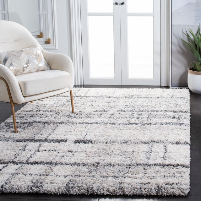 SAFAVIEH Fontana Louella Tapis Peluche Shag Abstrait