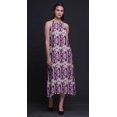 thumbnail image 3 of Bimba Robe Dos Nu Teinture sur Nœuds d'Été pour Fête, Col Licou, Tenue de Plage pour Femmes - Très Petit, 3 of 6