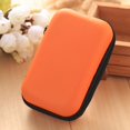thumbnail image 1 of BUYISI Usb Storage Bag Holder Portable Data Cable Headset Organizer Accessory Orange, 1 of 7