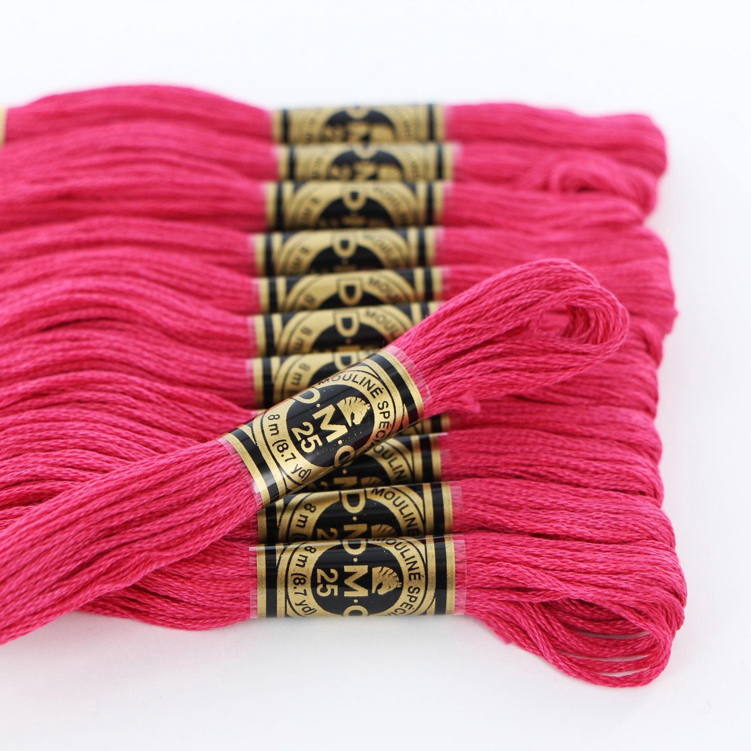 DMC rose coton 6 brins fil à broder écheveau, 8 m (8.7 yd)