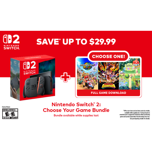 Nintendo Switch™ 2: Choose Your Game Bundle - Walmart.ca