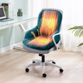 thumbnail image 2 of I Heated Lumbar Support Cushion With Fast Warm Up, Adjustable Heating Pad, Machine Washable Cover For Office Chair, Car Seat, Wheelchair And Home Use, Relieves Back Pain, 2 of 5