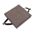 thumbnail image 1 of Langgg Portable Chair Mat For Stool In Indoor And Outdoor Settings Washable Square Seat Cushions Seat Pad Smoke gray, 1 of 6