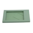 thumbnail image 1 of Cadre Photo, Cadre Photo Décoratif Rectangulaire Compact Classique Remplaçable pour Chambre Vert Avocat, 1 of 8