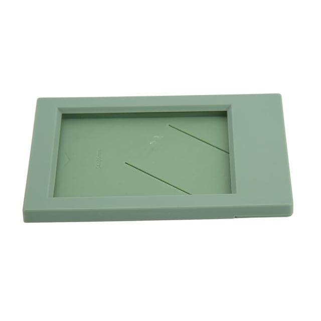 Cadre Photo, Cadre Photo Décoratif Rectangulaire Compact Classique Remplaçable pour Chambre Vert Avocat