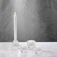 thumbnail image 3 of Mainstays Diamant 2in1 verre maison bougeoir 4pack, 3 of 5