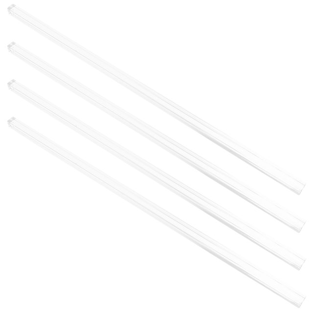 Ensemble de 4 Bâtons Pousseurs de Mah-Jong en Cristal Transparent Réutilisables pour Salle de Jeux à la Maison