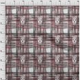 thumbnail image 3 of oneOone Cotton Poplin Fabric Swirl & Check Ikat Printed Craft Fabric BTY 56 Inch Wide, 3 of 4