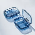 thumbnail image 4 of weibbin Mini Pill Organizer - 3 Compartment Travel Medicine Case with Moisture-Proof Lid, Blue, 4 of 7