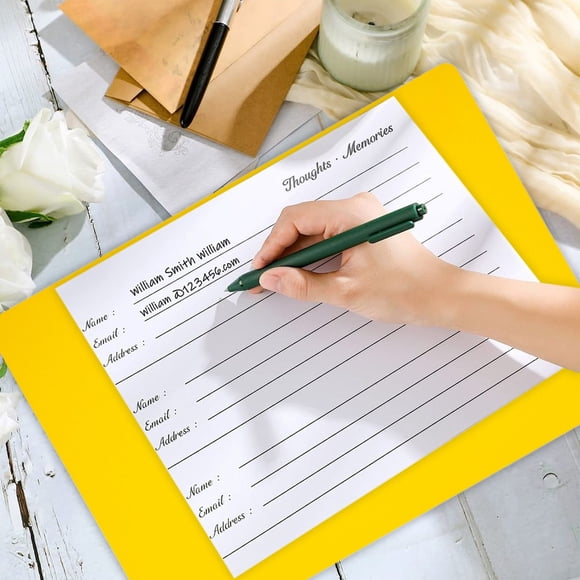 A4 Writing Board Desk Pad for Students Exam Writing Pad Plastic Desk Mat for Handwriting Drawing and Crafts - Smooth Surface Clipboard Substitute for Home Office Desk Protection Homework Drawing Boar
