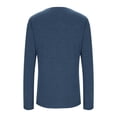 thumbnail image 4 of Yuyuzo Chandails à Manches Longues pour Femmes, Couche de Base Thermique Légère, T-Shirts à Col Rond, Hauts Chauds et Confortables avec Chaussettes, 4 of 7