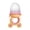 B, variant on Agiferg Mother And Baby Supplies Baby Fruit And Vegetable Music Silicone Music Baby Nutrition Fruit And Vegetable Mesh Bag Complementary Food Feeder
