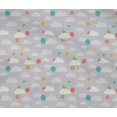 thumbnail image 4 of oneOone Cotton Flex Fabric Insect|Balloon & Clouds Nature Print Fabric by The Yard 40 Inch Wide, 4 of 4