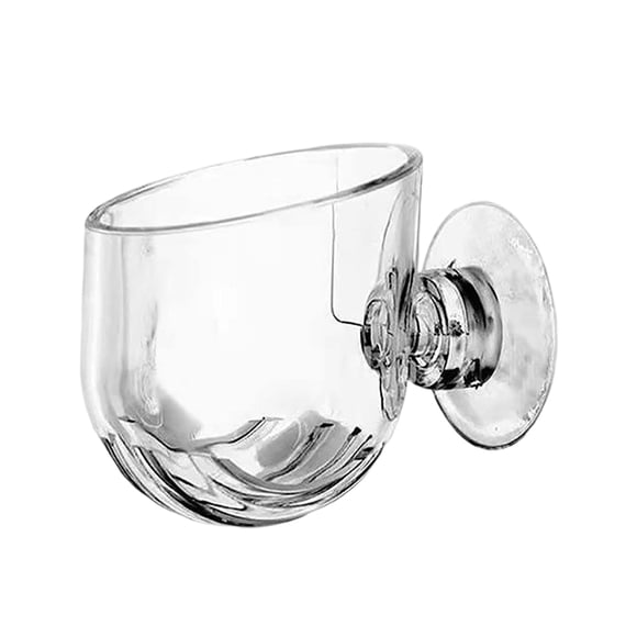 Transparent Acrylic Aquatic Pot Aquarium Aquatic Planter Holder With Suction Cups For Fish Tank Aquarium Decoration(Oval)