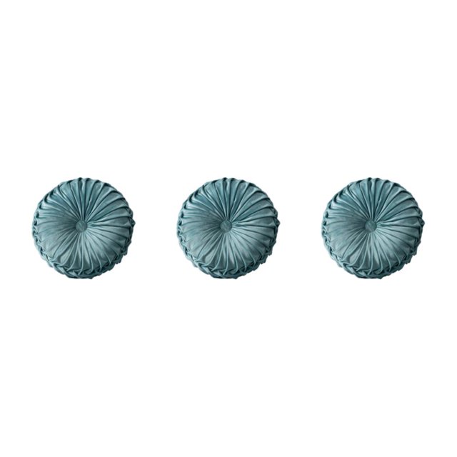 Maytalsory Skin Friendly Decorative Throw Pillow Made With Polyester And PP Cotton Decorative Cushion Simple light green 38CM 3Set