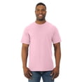 thumbnail image 1 of Fruit Of The Loom T-Shirt à Col Rond à Manches Courtes en Coton HD pour Hommes, 4TG, Rose Classique, 1 of 3
