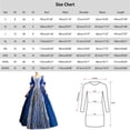 thumbnail image 4 of Robes Style Gothique pour Femmes Robe Midi Élégante Manches Longues Évasées Robe Trapèze de Soirée Grande Taille, 4 of 5