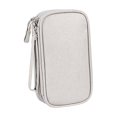 thumbnail image 2 of GROWTH TANK Travel Cable Organizer Electronics Accessories Organizer for Cord Data Cable Small Gray, 2 of 9