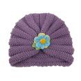 thumbnail image 1 of Autumn Winter Baby Boys Girls Flowers Knitted Windproof Warmth Ear Protection Children Hat, 1 of 8