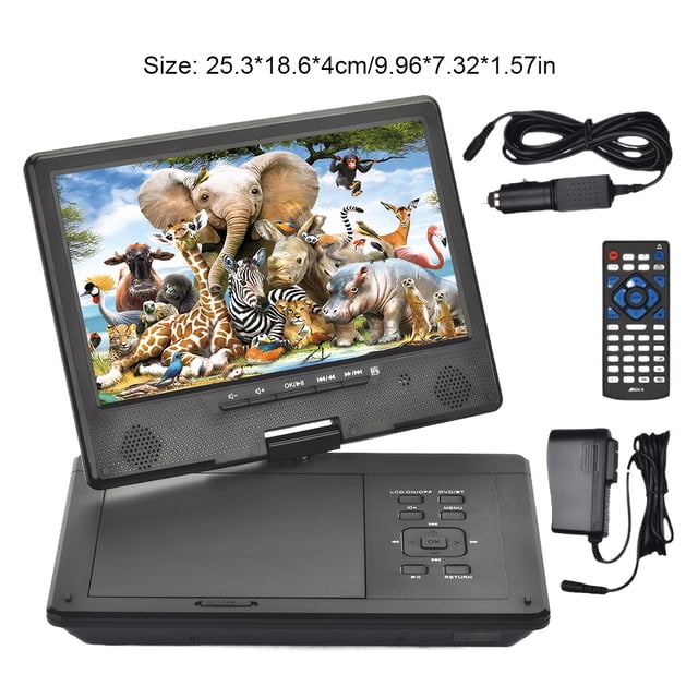 Becaristey Meilleur Lecteur DVD Portable avec Connectivité Sans Fil pour Lecteurs de Disques CD