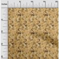 thumbnail image 2 of oneOone Cotton Poplin Yellow Fabric Tropical Craft Projects Decor Fabric Printed By The Yard 56 Inch Wide, 2 of 5