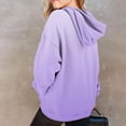 thumbnail image 4 of MeetoTime Sweat à Capuche pour Filles avec Poches Automne Surdimensionné Manches Longues Dégradé Décontracté 2-14 Ans, 4 of 4