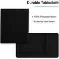 thumbnail image 2 of Table Cloth 54x80 Inch Linen Farmhouse Rectangle Tablecloth Waterproof, 2 of 4