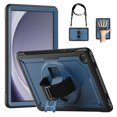 thumbnail image 2 of Case For Samsung Galaxy Tab A9 Plus 11 inch X216B Shockproof Tablet Cover For Tab A9 8.7 Inch 2023 X115 Funda Capa+Handle Strap Light Blue A9 8.7 inch 2023, 2 of 6