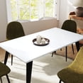 thumbnail image 3 of Homy Casa 63 inch Dining Set for 4, Large Table with Upholstered Chairs, 3 of 10