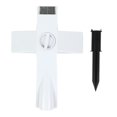 thumbnail image 2 of Grave Decorations, Solar Powered LED  Lights Durable Memorial Headstone Stake ABS  for Cemeteries for Landscapes, 2 of 8