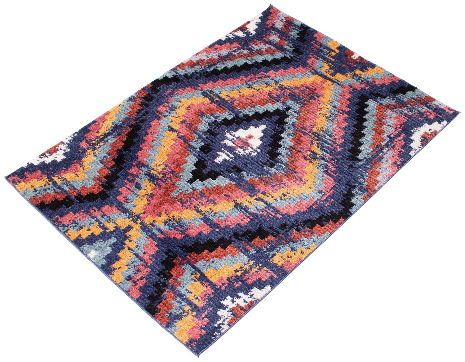ECARPET Boho Chic Indoor Area Rug, Fluffy Carpet for Bedroom Morocco Casa Collection
