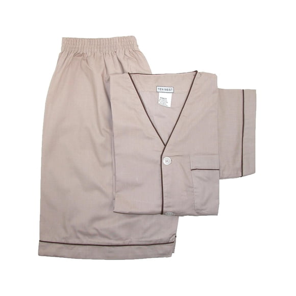 Ten West Apparel Ensemble de Pyjama à Manches Courtes et Jambes Courtes (Hommes)