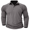 thumbnail image 1 of Birdeem Man Solid Color Lapel Button Blouse, 1 of 6