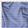 thumbnail image 4 of Soimoi Blue Poly Georgette Fabric Hen Bird Print Fabric by Yard 52 Inch Wide, 4 of 6