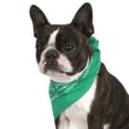 thumbnail image 1 of Balec Pack of 2 Paisley Cotton Dog Bandana Triangle Shape  - One Size Fits Most, 1 of 2